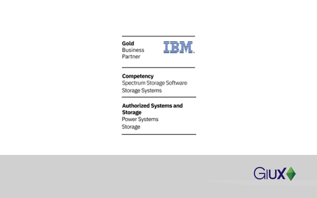 IBM nombró a Giux como Storage Systems Specialist.